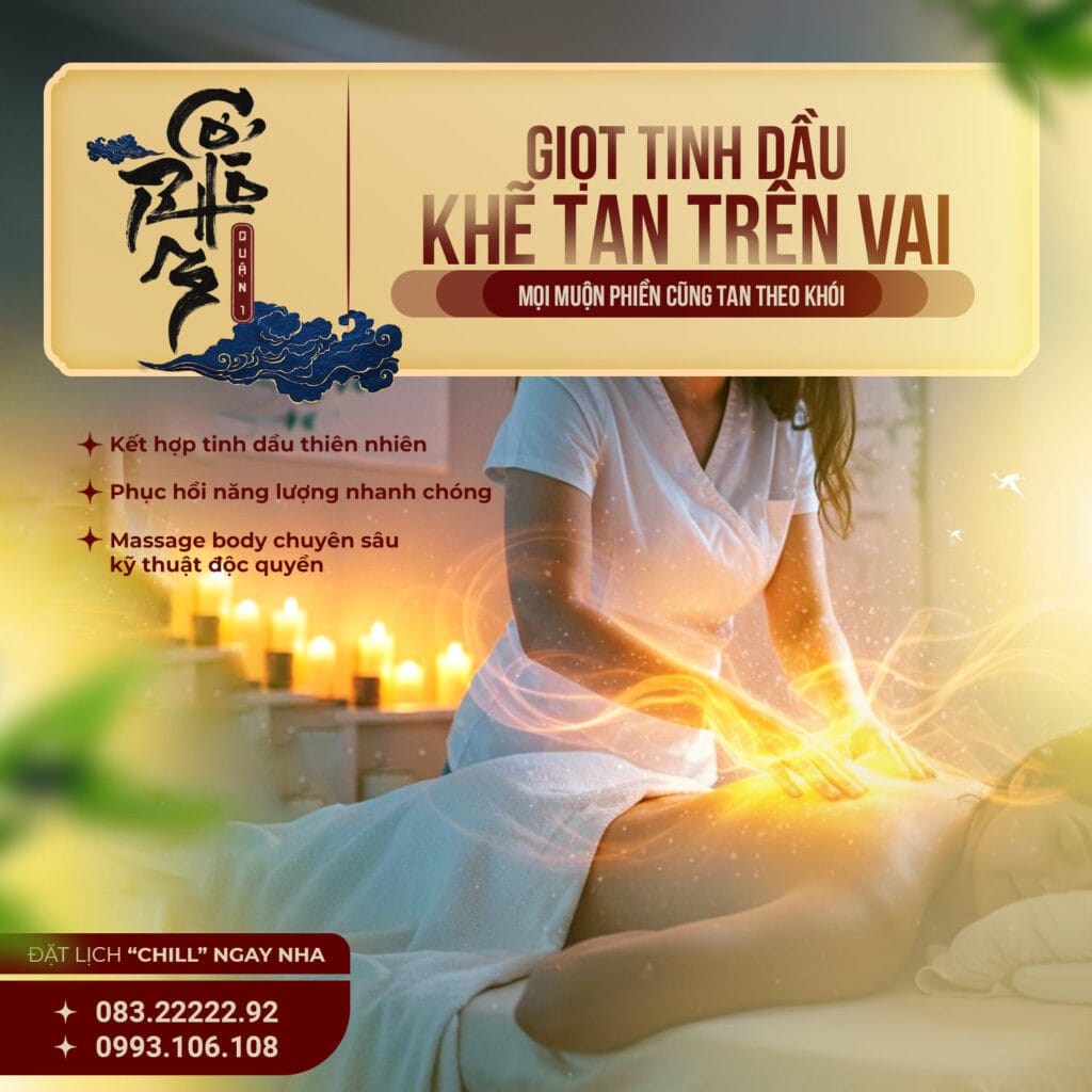 Trải nghiệm massage Thái quận 1 - Lợi ích & địa chỉ uy tín, chất lượng
