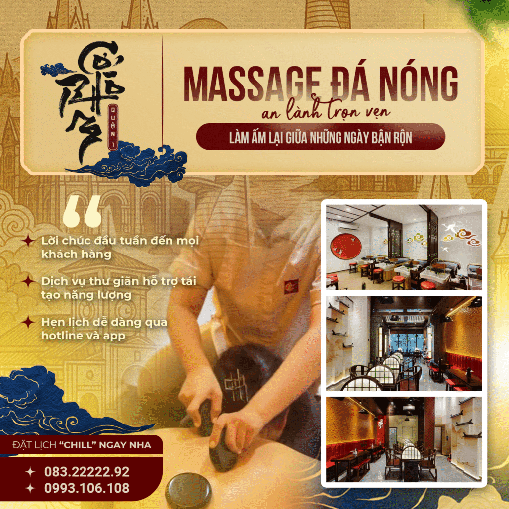 massage thư giản toàn thân tại quận 1