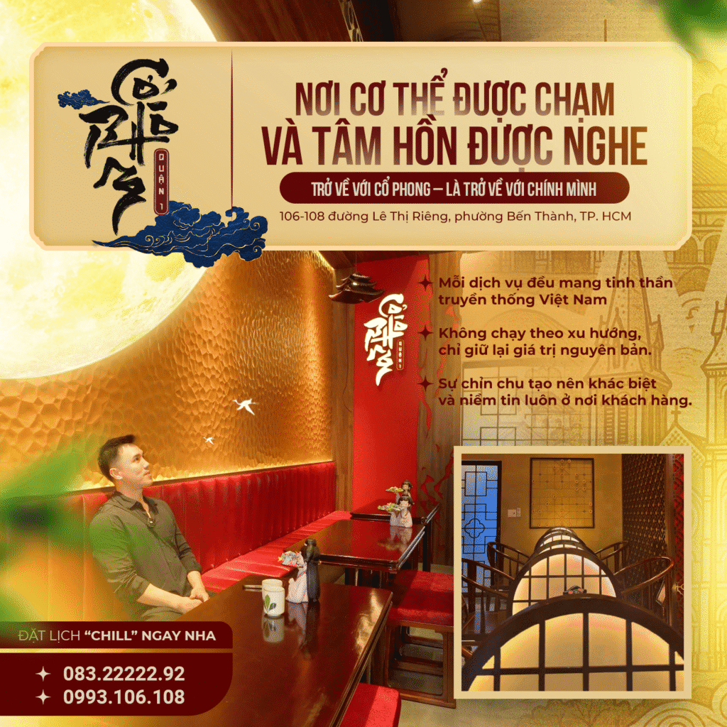 massage thư giản toàn thân tại quận 1